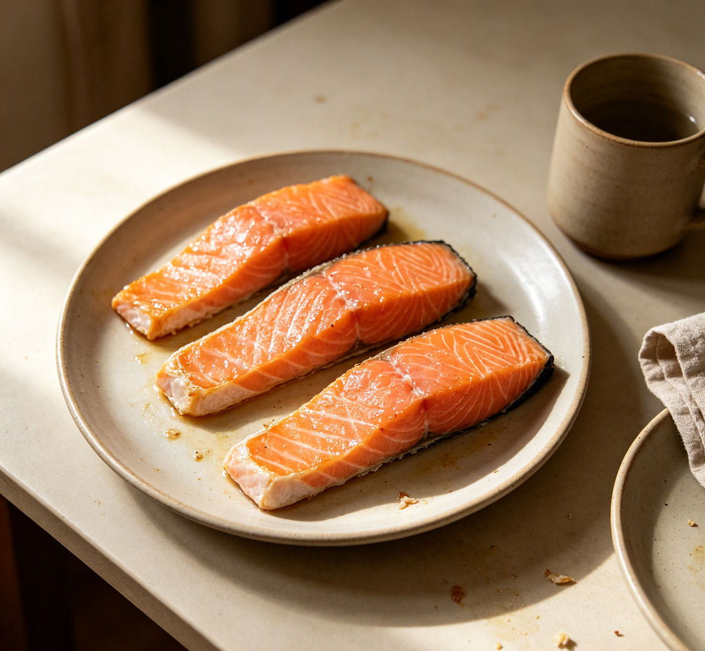 Fresh Wild-Caught Salmon Fillets