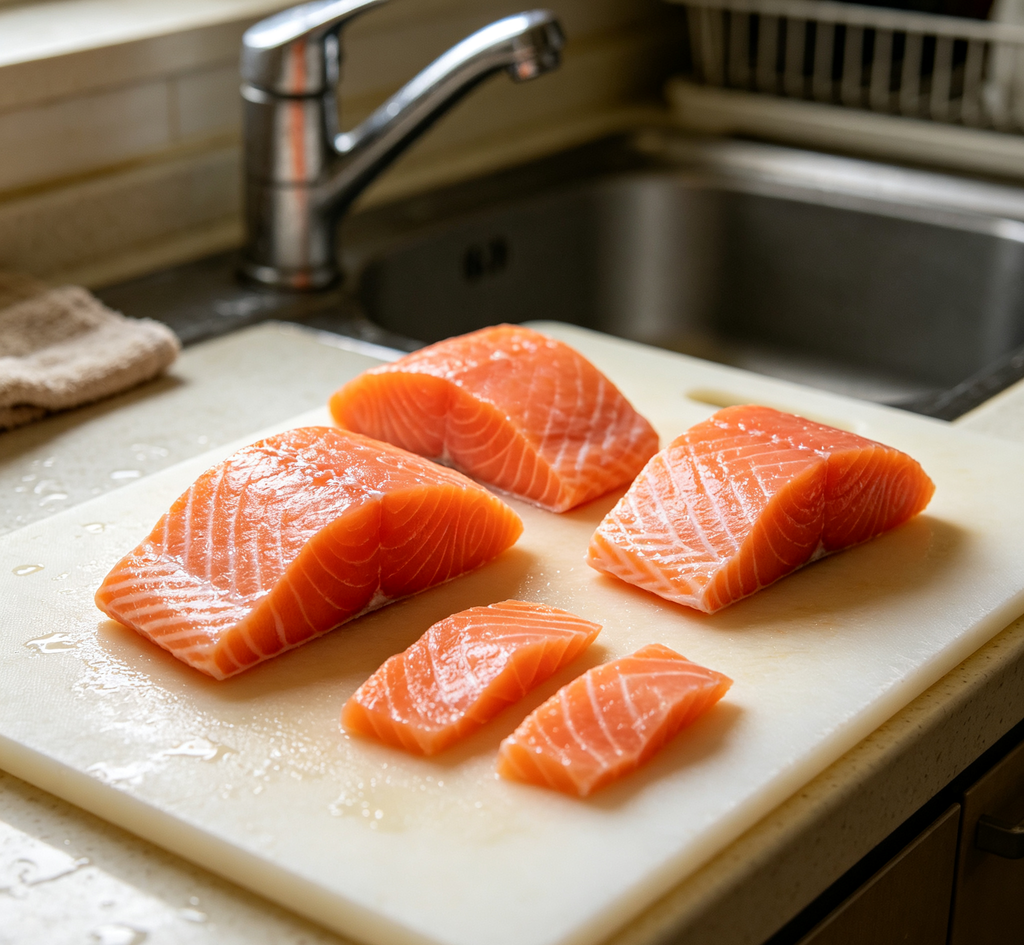Fresh Wild-Caught Salmon Fillets