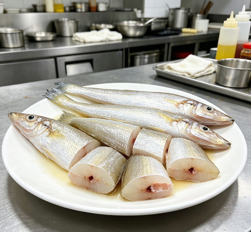 Fresh Whole and Filleted Sea Fish
